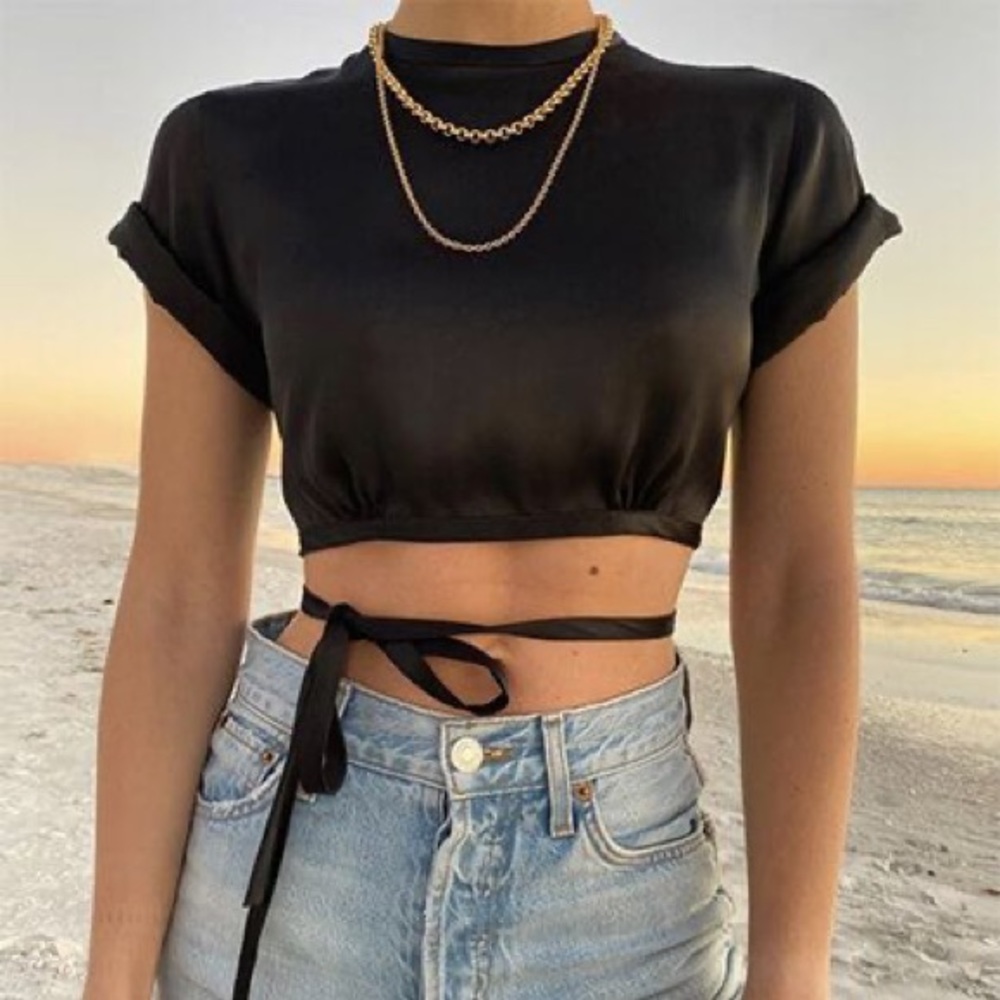 ORSEUND IRIS Le Club top black size XS